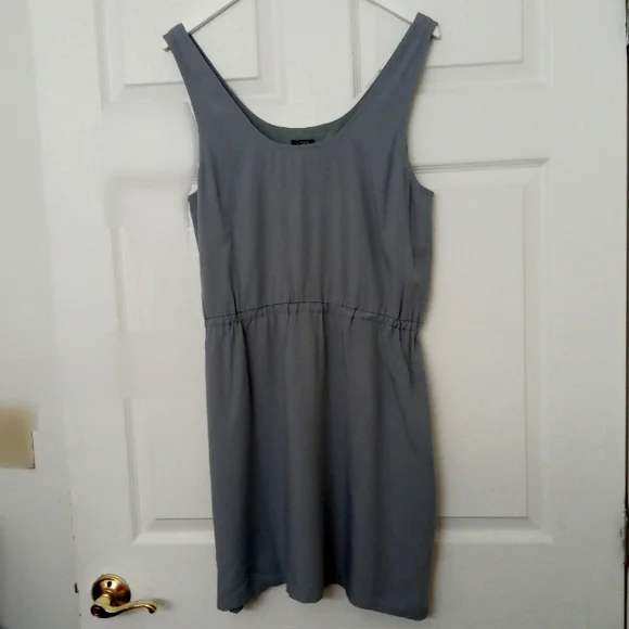 J. Crew Slate Grey Fully Lined Sheath Dress- Size: 8 - Picture 3 of 12